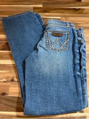 Girls (set of 2) Mid Wash Blue Stretch Jeans